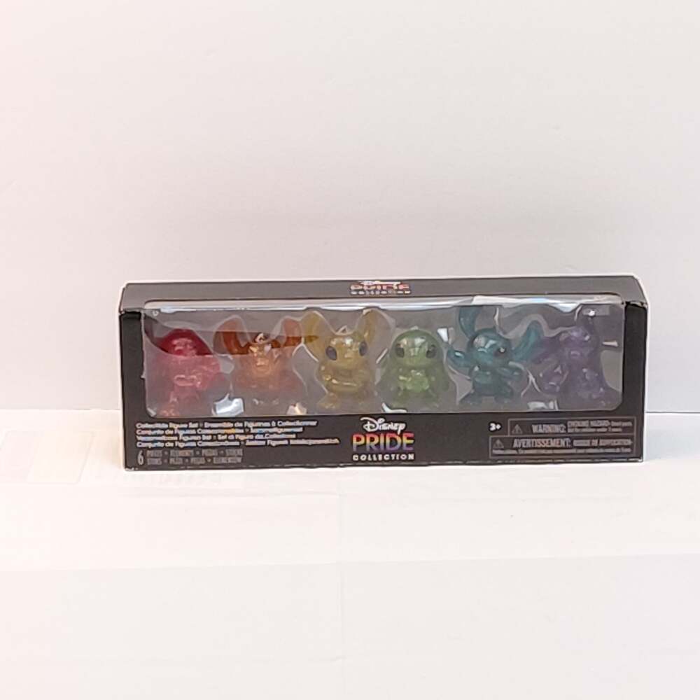Disney Stitch Pride Collectible Figure Set 2.5-inch Collectible Figurines